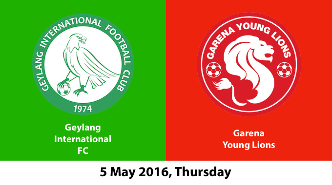 Geylang International FC Vs Garena Young Lions