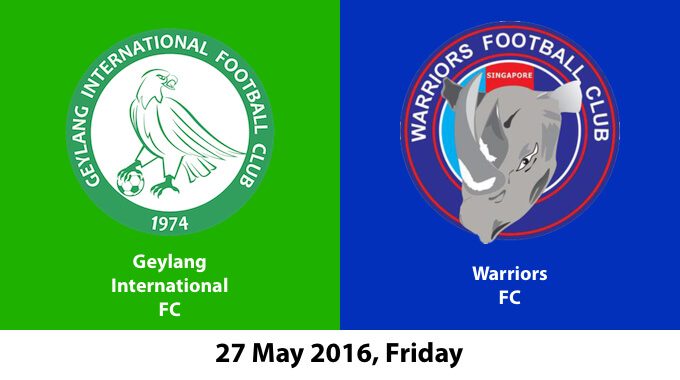 Geylang International FC Vs Warriors FC