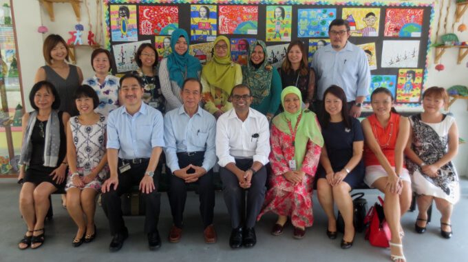 Minister Of State Dr Janil Puthucheary With Representatives Of MOE, NCSS And APSN