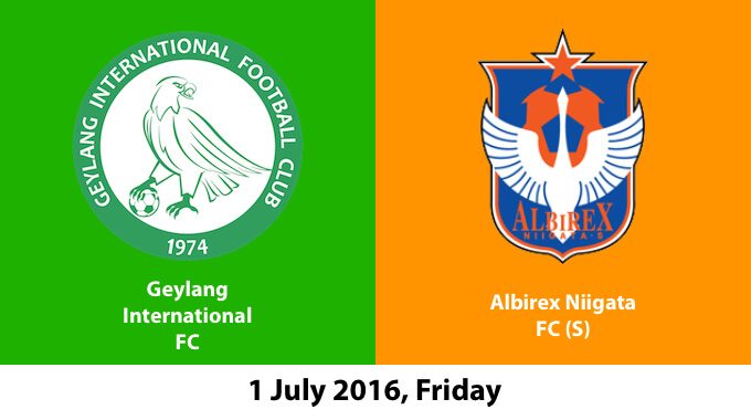 Geylang Internationl FC Vs Albirex Niigata FC (S)