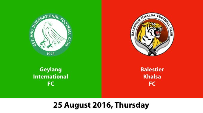 Geylang International FC Vs Balestier Khalsa FC