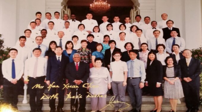 Mr Han Xuan Chou Remembers Mr S R Nathan