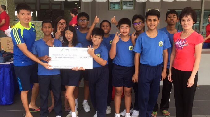 APSN Katong School Clinches 10 Medals At The SPH Foundation National Para-Swimming Championships 2016