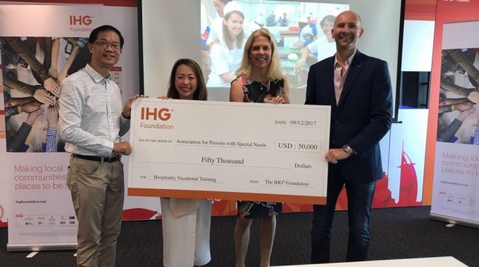 IHG Foundation Grants Gifts APSN US$50,000