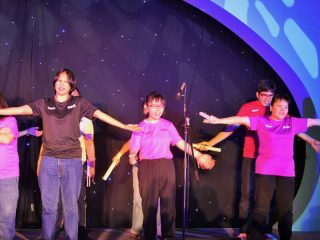 APSN Hand Chimes Ensemble Performs At MSF Volunteer Awards 2016