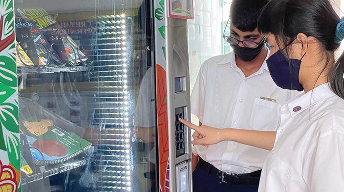 Book Dispensing Machine At APSN Delta Senior School Integrates Technology To Spark Reading Interest Amongst Students